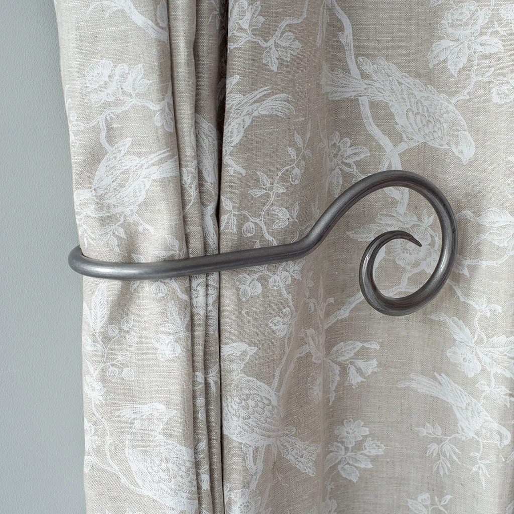 Large Bishop's Crook Holdback (Right Side) In Polished 2 Large Bishop's Crook Holdback (Right Side) In Polished - Image 2