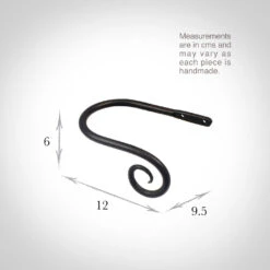 Small Crook Holdback (Right Side) In Beeswax -CURTAINS accessories Sale 637ggbw 13