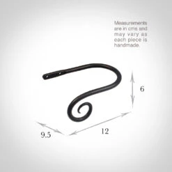 Small Crook Holdback (Left Side) In Beeswax 5 Small Crook Holdback (Left Side) In Beeswax -CURTAINS accessories Sale 637gglbw 13