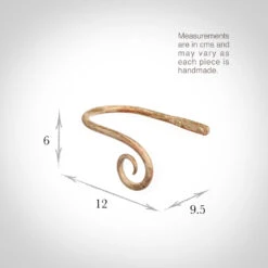 Small Crook Holdback (Right Side) In Old Ivory -CURTAINS accessories Sale 637ggoi 13