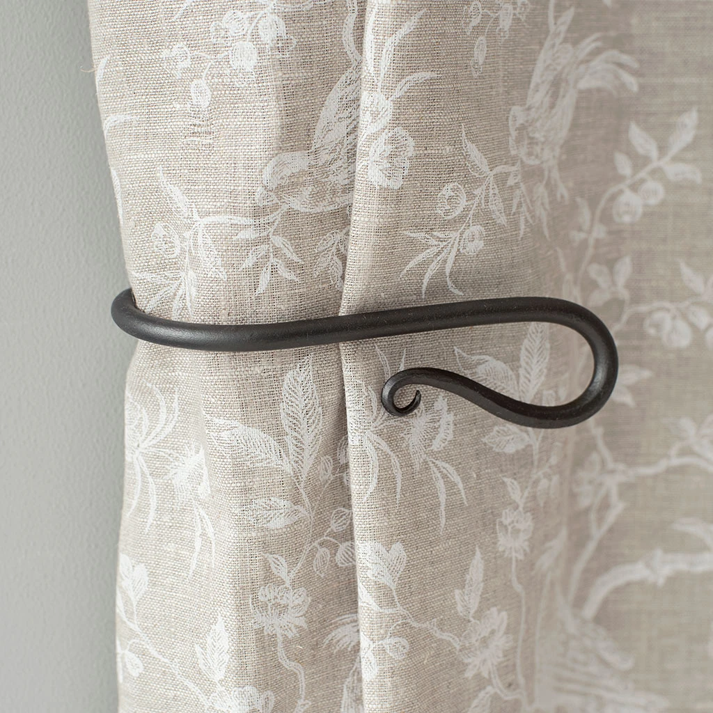 Small Shepherd's Crook Holdback (Right Side) In Beeswax 2 Small Shepherd's Crook Holdback (Right Side) In Beeswax - Image 2