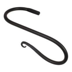Large Shepherd's Crook Holdback (Right Side) In Matt Black