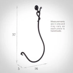 Large Swing Holdback (16cm Embrace) In Beeswax -CURTAINS accessories Sale 637kbw 13