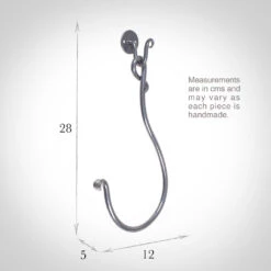 Small Swing Holdback (12cm Embrace) In Mercury -CURTAINS accessories Sale 637kkme 13