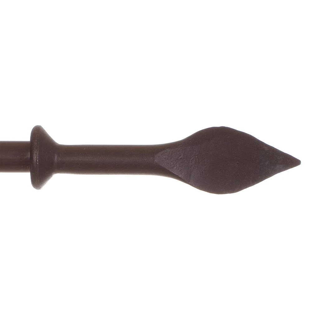 12mm Spear Finial In Beeswax 1 12mm Spear Finial In Beeswax