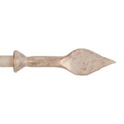 12mm Spear Finial In Old Ivory
