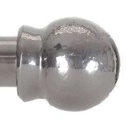 38mm Cannonball Finial In Mercury