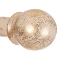 38mm Cannonball Finial In Old Ivory -CURTAINS accessories Sale 646oi 2