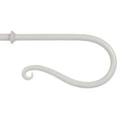 12mm Shepherd's Crook Finial In Clay