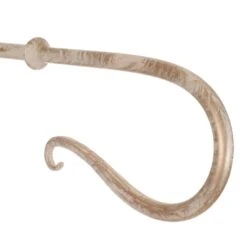 12mm Shepherd's Crook Finial In Old Ivory -CURTAINS accessories Sale 680oi 2