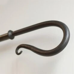 25mm Shepherd's Crook Finial In Beeswax -CURTAINS accessories Sale 682bw 4