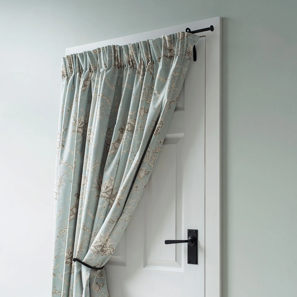 12mm Self-Closing Button Portiere In Beeswax 2 12mm Self-Closing Button Portiere In Beeswax - Image 2