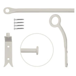 12mm Self-Closing Button Portiere In Clay -CURTAINS accessories Sale 686acl 20