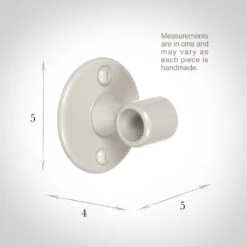 12mm Sleeve Bracket Finished In Clay 6 12mm Sleeve Bracket Finished In Clay -CURTAINS accessories Sale 686cl 13