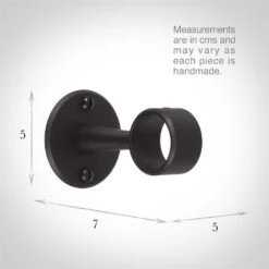 25mm Sleeve Bracket In Beeswax -CURTAINS accessories Sale 688bw 13