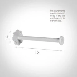 Draper's Button Holdback In Clay -CURTAINS accessories Sale 691acl 13