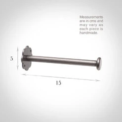 Draper's Button Holdback In Polished -CURTAINS accessories Sale 691apo 13