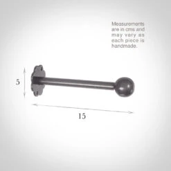 Draper's Cannonball Holdback In Polished -CURTAINS accessories Sale 691bpo 13