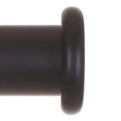 38mm Button Finial In Matt Black