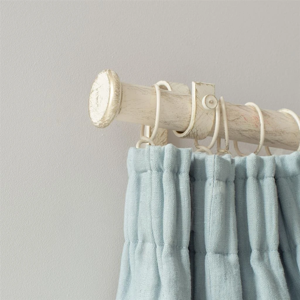 38mm Button Finial In Old Ivory 2 38mm Button Finial In Old Ivory - Image 2