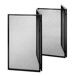 Oxford Hinged Fireguard In Matt Black -CURTAINS accessories Sale 7025mb 20