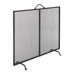 Hereford Fireguard In Matt Black