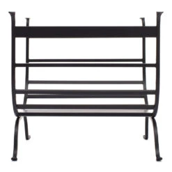 Chappel Log Basket In Matt Black 11 Chappel Log Basket In Matt Black -CURTAINS accessories Sale 715mb 21