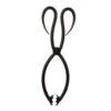 Elmsett/Portland Fire Tongs In Matt Black