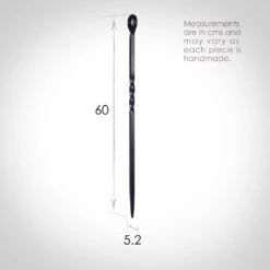 Suffolk Poker In Matt Black -CURTAINS accessories Sale 7410mb 13