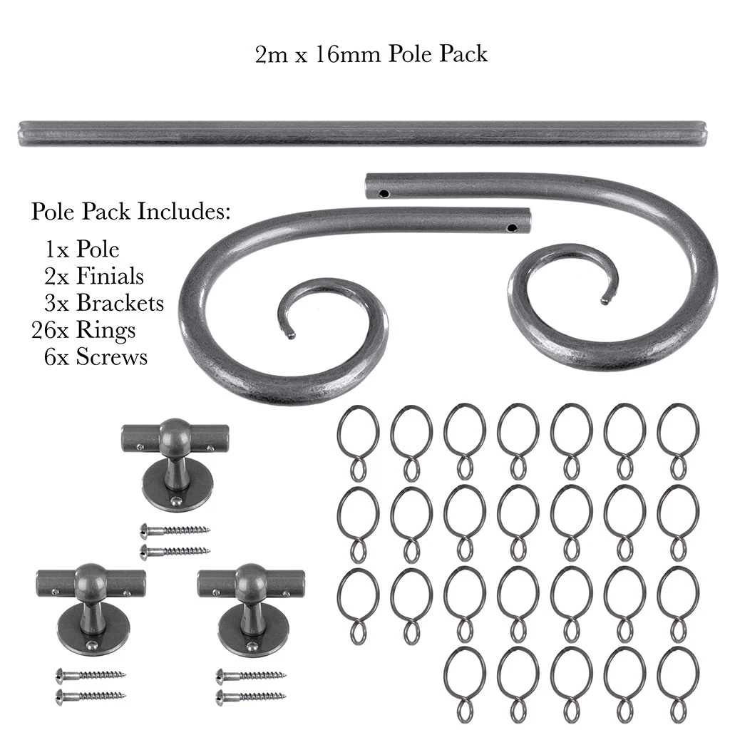 2m 16mm Crook Pack In Polished 4 2m 16mm Crook Pack In Polished - Image 4