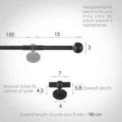 1.5m 12mm Cannonball Pack In Beeswax -CURTAINS accessories Sale 830bw 13