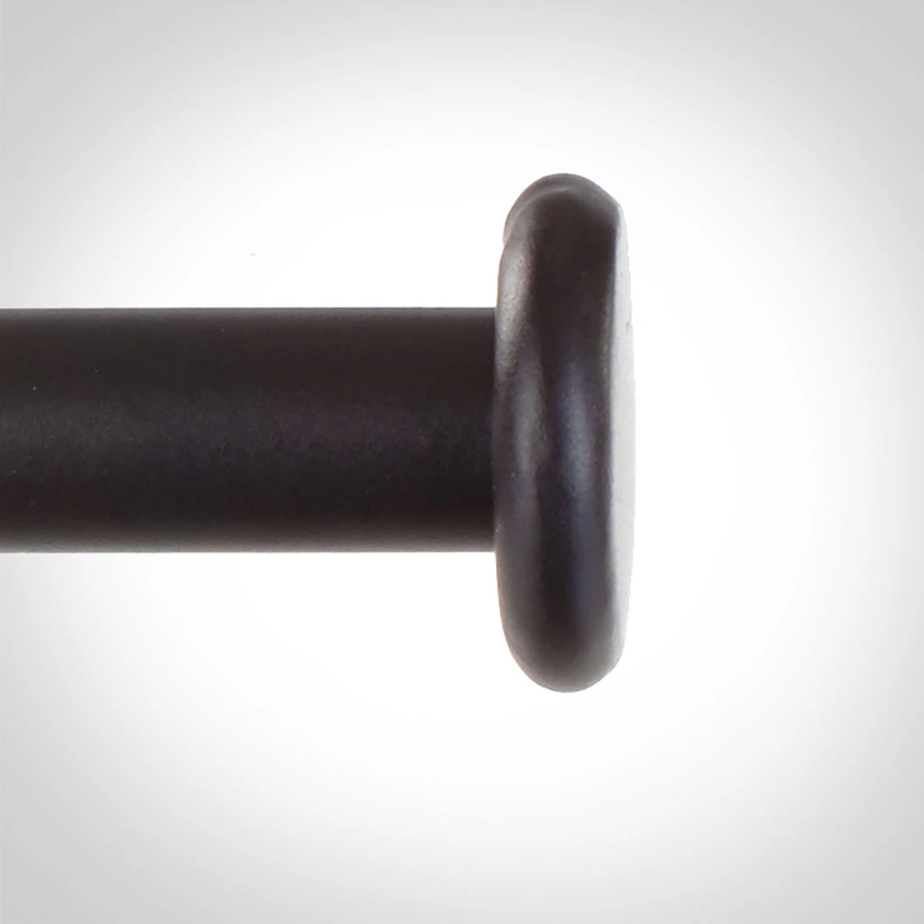 1m 12mm Button Pack In Matt Black 5 1m 12mm Button Pack In Matt Black - Image 5
