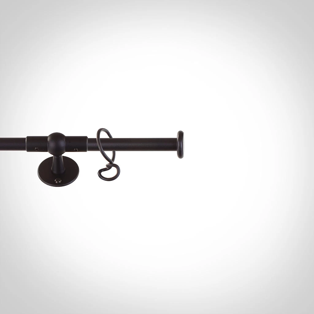 1m 12mm Button Pack In Matt Black 1 1m 12mm Button Pack In Matt Black