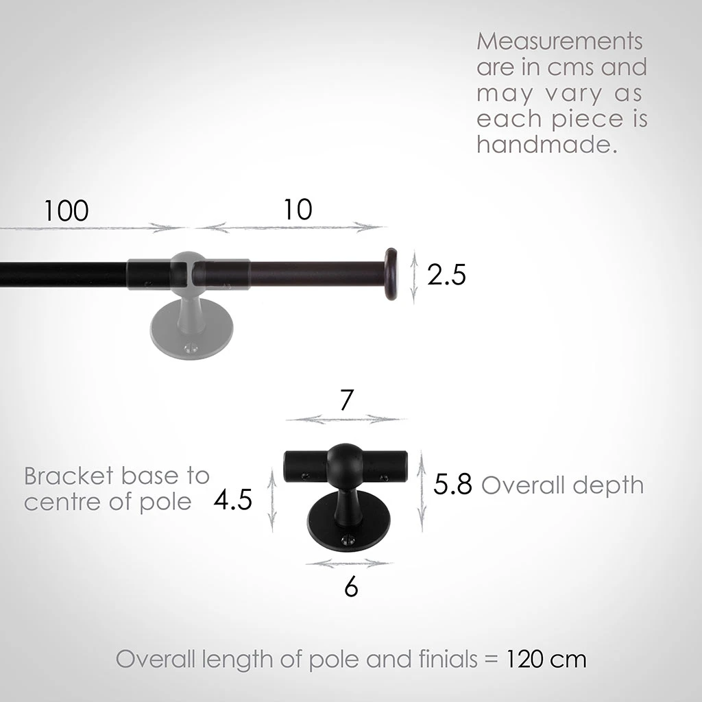 1m 12mm Button Pack In Matt Black 3 1m 12mm Button Pack In Matt Black - Image 3