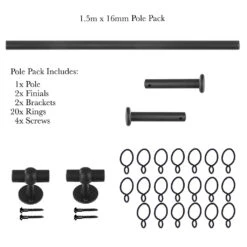 1.5m 16mm Button Pack In Beeswax 8 1.5m 16mm Button Pack In Beeswax -CURTAINS accessories Sale 847bw 20