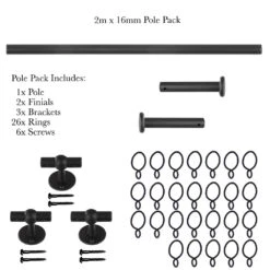 2m 16mm Button Pack In Beeswax 8 2m 16mm Button Pack In Beeswax -CURTAINS accessories Sale 848bw 20