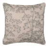 Cushion Cover In Reversed Duck Egg Cow Parsley