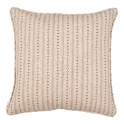 Cushion Cover In Indigo Cottage Stripe