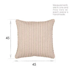 Cushion Cover In Indigo Cottage Stripe -CURTAINS accessories Sale SCCSIN 13