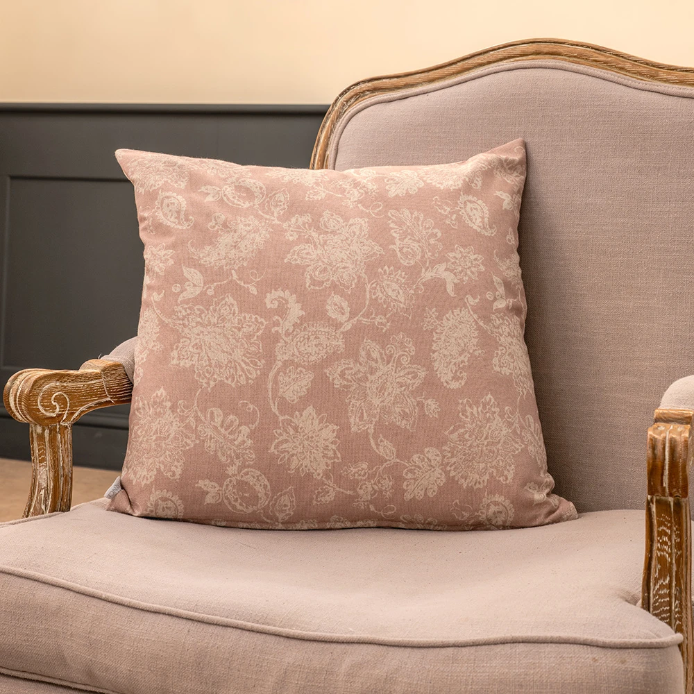 Cushion Cover In Dusky PInk Cavendish 2 Cushion Cover In Dusky PInk Cavendish - Image 2