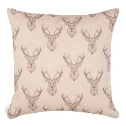 Cushion Cover In Natural Stag