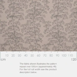 Cow Parsley Fabric In Reversed Duck Egg 5 Cow Parsley Fabric In Reversed Duck Egg -CURTAINS accessories Sale SRCPDEREV 13