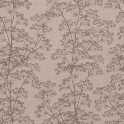 Cow Parsley Fabric In Reversed Soft Grey