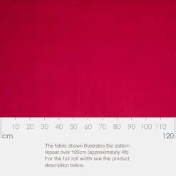 Hunstanton Velvet Fabric In Rasberry -CURTAINS accessories Sale SRHURB 13