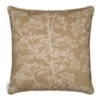 Cushion Cover In Gold Cow Parsley