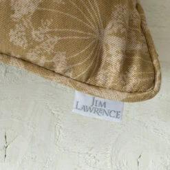 Cushion Cover In Gold Cow Parsley -CURTAINS accessories Sale sccpgo 31