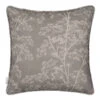Cushion Cover In Soft Grey Cow Parsley