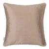 Cushion Cover In Bronze Brown Plain Silk