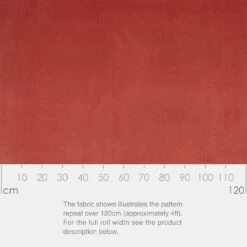 Hunstanton Velvet Fabric In Burnt Orange -CURTAINS accessories Sale srhubo 2